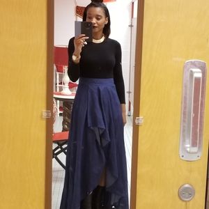 Beautiful denim like skirt